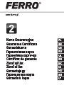 Certificat de garantie (2 ani), manual de instalare pentru Baterii