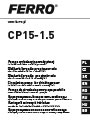 Manual de instalare si operare, certificat de garantie pentru Pompa circulatie C.W.U. tip CP 15-1.5
